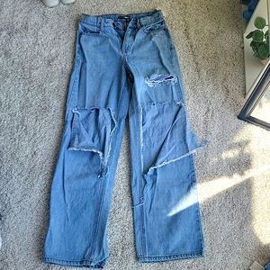 Trendy Summer Fashion Nova Cutout Jeans